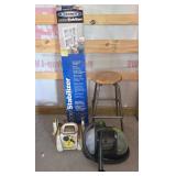 Werner Ladder Stabilizer, Stool, Bissell Cleaner