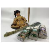 Native American-Inspired Doll With Accessories