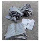 Heavy-Duty Silver Tarps