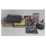 Sony DVD Player, Movie DVDs, Discs