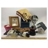 Rustic Decor Items, Candleholders, Valance