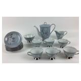 SEYEI Fine China Tea Set Starlite Floral Series, S
