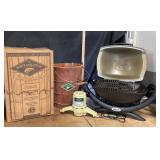 Weber Grill & White Mountain Ice Cream Maker