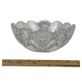ABP Heavy Cut Glass Serving Bowl