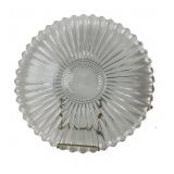 Heisey CrystoliteGlass Serving Platter With Scallo