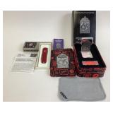 Swiss Army Knife & Zippo 65th Anniversary