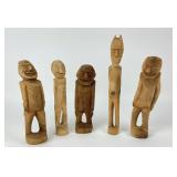 Hand Carved Wood Figurines