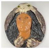 Large Native American Wall Hanging Sculpture