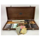 Carvel Hall Stainless Steel Steak Knives/Carving