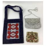 Ladies Handbags: Floral Tapistry Neiman-Marcus