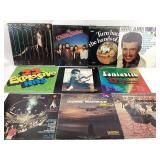 10 vinyl records: Three Dog Night, Doobie
