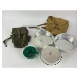 Military Ammo Case & Mess Kit