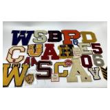 Varsity Letter Patches, Sports Memorabilia