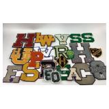 Varsity Letter Patches From Schools and Clubs