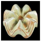Frankoma Glazed Ceramic Fluted Bowl
