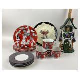 Living Quarters Dog-Themed Dinnerware, Ceramic Vot