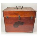 Wood Case Dog design,ï¿½Mirrored Lid