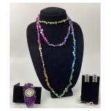 Costume  Jewelry: NWT Sonoma ombre necklace