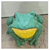 Resin Frog 13 in. H X 15 in. W