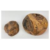 Burl Wood Pieces Paperweights