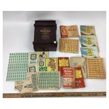S&H Green, Gold Bell, Top Value Stamps, Gurkha Box