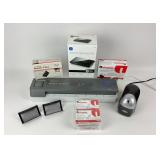 Office Lot: Laminator, RadioShack HDMI Matrix