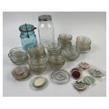 Ball Glass Jars & Glassï¿½Lids, Milk Bottle Caps