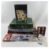 Board Games, Playing Cards, Uno, Dice
