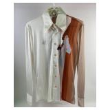 Vintage Menï¿½s 1970s Nik-Nik Nylon Disco Shirt/Deco