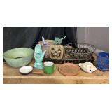 Metal Basket, Camping Mug, Seashell & Planters