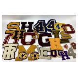 Varsity Letter Patches, Sports Emblems