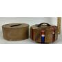 Wood Poker Chip Storage Case With Chips