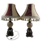 Decorative Table Lamps With Tassel Shades