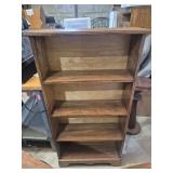 Wood Bookshelf 4 Tier 8 in. X 26 in. X 48 in. H