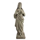 Sacred Heart of Jesus Concrete Statue