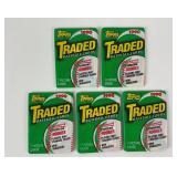 5 Topps 1990 Baseball Packs
