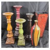 Candle Holders And Vases