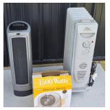 Lakewood Oil-Filled Heater, Oscillating Tower Heat