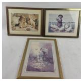 Framed Art Charles Burton, Art Sarnoff