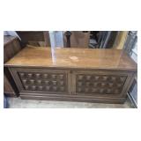 Lane Cedar Chest With Decorative 3 D Design On