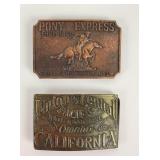Vintage Belt Buckles: Bergamot Brass Works