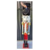 Wooden Nutcracker Soldier With Black Hat