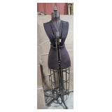 Adjustable Dress Form Featuring  A Fabric-Covered