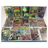 Comic Books: Green Lantern, Spawn, ROM, The Secret