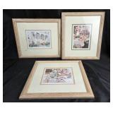 Framed Marilyn Simandle Floral And Porch Prints