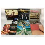 Rock Albums Foghat, Elvis Presley, The Kinks, Eagl