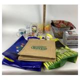 Reusable Bags, Drinkware, CDs, Holiday Decor