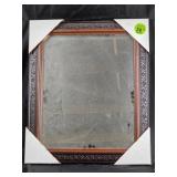 Ornately Carved Rectangular Wall Mirror