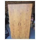 Sauder Wardrobe With Clothes Hanging Bar &