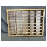 Large wood Trinket shelf